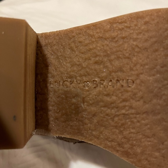 Lucky Brand Tan Suede Booties - Picture 13 of 14
